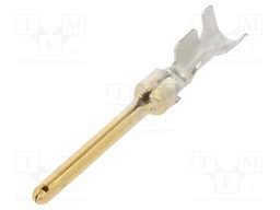 D Sub Contact, D Subminiature Connectors, Pin, Phosphor Bronze, Gold Plated Contacts, 20 AWG