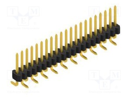 Connector: pin strips; pin header; male; PIN: 21; 1.27mm; SMT; 1x21