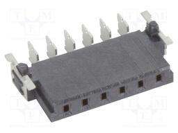 Connector: PCB to PCB; female; PIN: 6; 2.54mm; -55÷125°C; 21A; SMT
