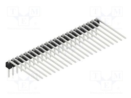 Connector: pin strips; pin header; male; PIN: 22; 2.54mm; THT; 1x22