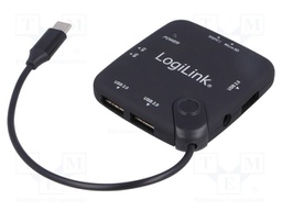 Hub USB; OTG,USB 1.1,USB 2.0; M2,MS,MS Duo,MS Pro,SD,SD Micro