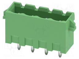 PCB headers, nominal cross section: 2.5 mm2, color: green, n