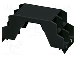 Upper housing; black; ME 45; X: 45.2mm; Y: 99mm; Z: 45.85mm
