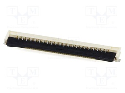 Connector: FFC (FPC); horizontal; PIN: 22; ZIF,bottom contacts