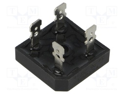 Bridge rectifier: single-phase; Urmax: 400V; If: 25A; Ifsm: 400A