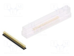 Connector: pin strips; pin header; male; PIN: 42; 2.54mm; SMT; 2x21