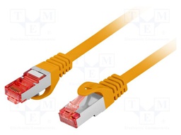 Patch cord; RJ45 plug,both sides; S/FTP; 6; stranded; Cu; LSZH