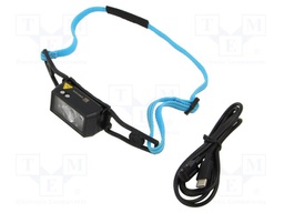 Torch: LED headtorch; 15h; 20lm,150lm,250lm; blue-black; IP67
