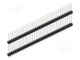 Connector: pin strips; pin header; male; PIN: 35; 2.54mm; THT; 1x35