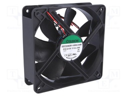 Fan: DC; axial; 24VDC; 120x120x38mm; 234.4m3/h; 48dBA; ball bearing