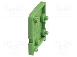 Separating plate; Colour: green; 2.5mm