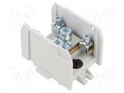 Splice terminal: distribution block; 232A; screw terminal; grey