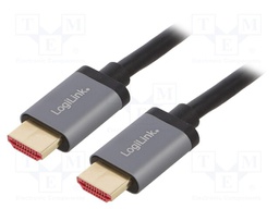 Cable; HDMI 2.1; HDMI plug,both sides; 2m; black