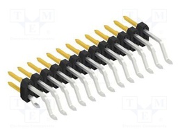 Connector: pin strips; pin header; male; PIN: 26; 2mm; SMT; 2x13