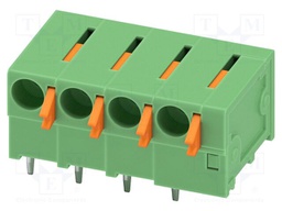 PCB terminal block, nominal current: 15 A, rated voltage (II