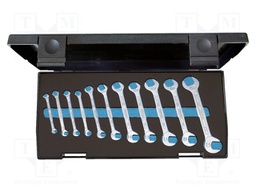 Wrench-set; spanner; 11pcs.