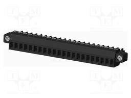 Connector: pluggable terminal block; plug; female; straight; 300V