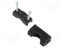 Dim: 32x22x12.5mm; Øcable: 8÷17mm; -25÷85°C; Accessories: holder