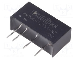 Converter: DC/DC; 2W; Uin: 10.8÷13.2V; 15VDC; Iout: 133mA; SIP7; 2.4g