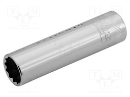 Key; twelve point socket,socket spanner; 13mm; 3/8"; 60mm