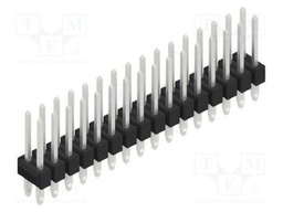 Connector: pin strips; pin header; male; PIN: 32; 2.54mm; THT; 2x16