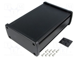 Enclosure: multipurpose; X: 115.1mm; Y: 169mm; Z: 51.6mm; aluminium
