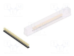 Connector: pin strips; pin header; male; PIN: 68; 2mm; SMT; 2x34
