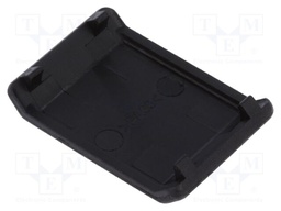 Stopper; for angle bracket; W: 28mm; L: 28mm; technopolymer (PA)