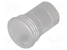 Fiber for LED; round; Ø5.2mm; Front: recessed; straight; IP68