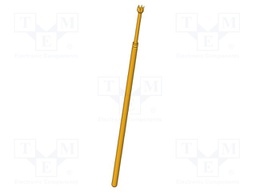 Needle-like test probe; Operational spring compression: 4.3mm