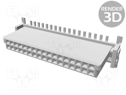 Connector: PCB to PCB; female; PIN: 34; 1.27mm; Series: har-flex