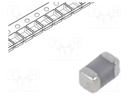 Capacitor: ceramic; MLCC; 820pF; 50V; C0G; ±2%; SMD; 0402