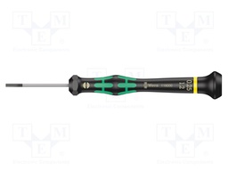 Screwdriver; slot; precision; 2,5x0,35mm; Series: Kraftform Micro