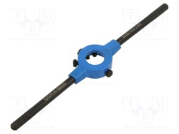Diestock; Grip capac: M4,5-M6; L: 175mm; Thk: 7mm; zinc alloy