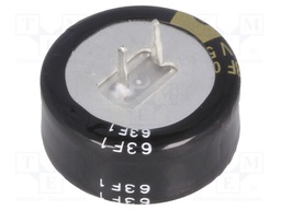 Capacitor: electrolytic; THT; 0.68F; 5.5VDC; Ø21.5x9.5mm; -20÷+80%