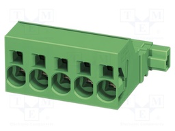 PCB connector, nominal cross section: 16 mm?, color: green,