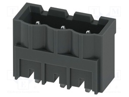 PCB headers, nominal cross section: 2.5 mm?, color: black, n