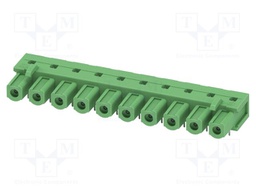 PCB headers, nominal cross section: 2.5 mm?, color: green, n
