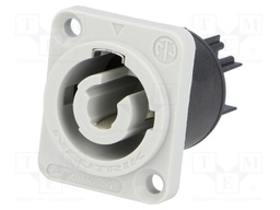 Connector: circular; 6.3mm connectors; male; powerCON; 20A; 250VAC