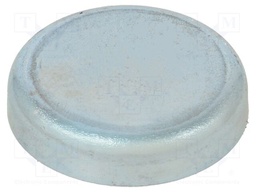 Magnet: permanent; hard ferrite; 100N; Ø: 36mm; H: 7.7mm; steel