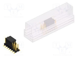 Connector: pin strips; pin header; male; PIN: 14; 2.54mm; SMT; 2x7