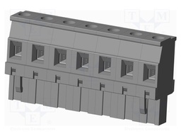 Connector: pluggable terminal block; plug; female; angled 90°