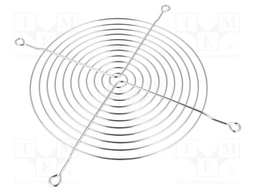 Guard; 176x176mm; Mat: metal; Mounting: screw