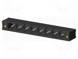 Connector: pluggable terminal block; socket; male; on PCBs