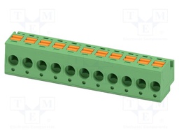 PCB connector, nominal cross section: 1.5 mm?, color: green,