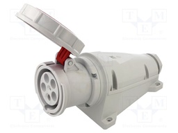 Connector: AC supply 3-phase; socket; female; 63A; 400VAC; IP67