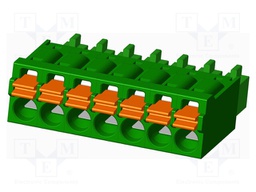 Connector: pluggable terminal block; plug; female; straight; 5.5A
