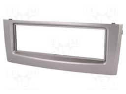 Radio mounting frame; Fiat; 1 DIN; metallic anthracite