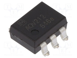 Relay: solid state; Icntrl max:3mA; 550mA; max60VAC; max60VDC