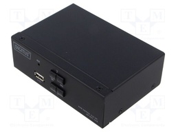 Device: KVM switch; black; USB 2.0; 4K,UHD 2160p